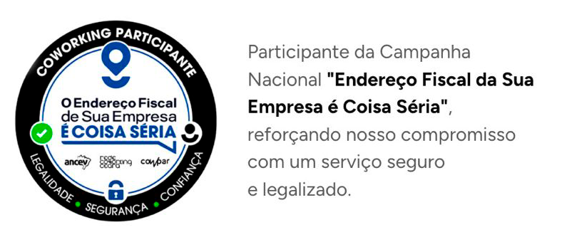 Selo Endereço Fiscal é Coisa Séria